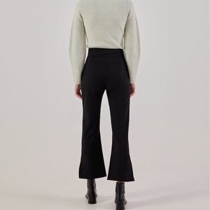 LoveBonito Zaida Kick Flare Side Slit Trousers